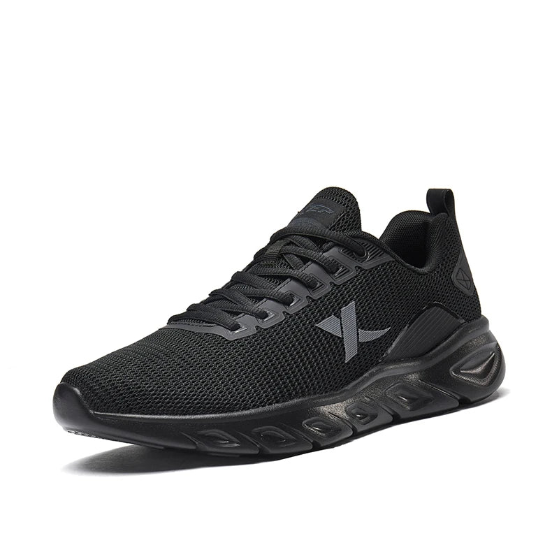 Xtep Men's Running Shoes – Breathable Mesh & Shock Absorption Sports Sneakers