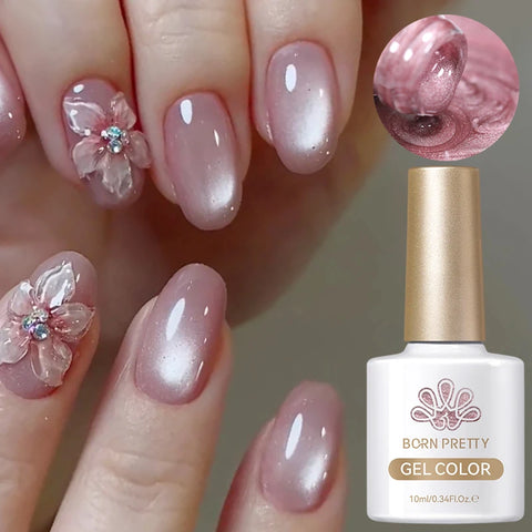 BORN PRETTY 10ml Mint Chocolate Cat Magnetic Gel Nail Polish