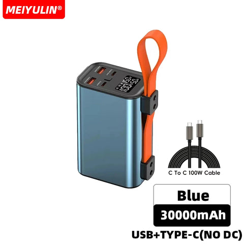 60000mAh Power Bank – 100W USB-C PD/QC/DC Fast-Charge