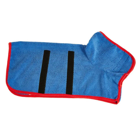 Dog Bathrobe Towel - Fast Drying, Soft, Adjustable Coat for Large, Medium, and Small Dogs