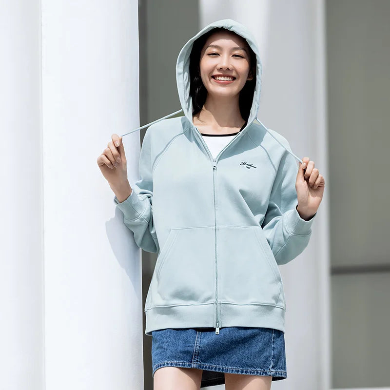 Semir Women’s Loose-Fit Plum Blossom Jacket