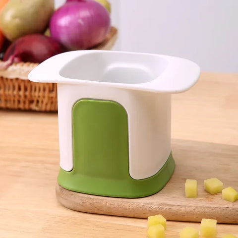 Multifunctionele komkommer-aardappelsnijder - handmatige druk-uiensnijder en groentesnijder 