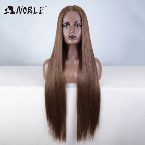 Noble Cosplay Wigs for Black Women - 38 Inch Ombre Blonde Lace Wig