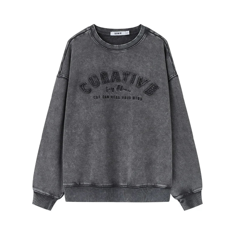 Semir Oversize Women Hoodie - Distressed Street Style