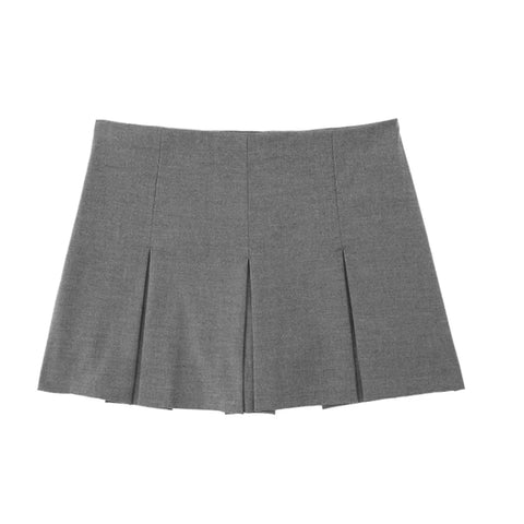 MUJER 2025 High Waist Plooirok Shorts voor Dames - Casual Zomer Mini Skort