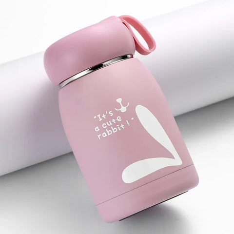 Mini 320ml Cute Thermos Bottle - Portable Thermal Mug for Kids and Girls