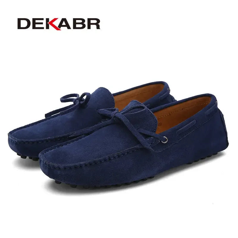 DEKABR Lässige Herrenschuhe aus echtem Leder 