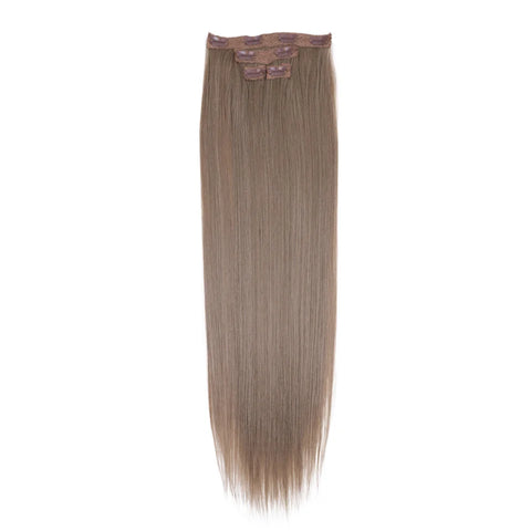 FASHION IDOL 8 Clips In Hair Extensions - Lang Steil Blond 60CM