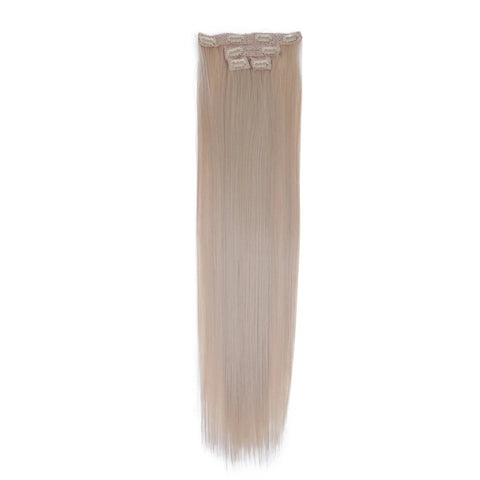FASHION IDOL 8 Clips In Hair Extensions - Lang Steil Blond 60CM
