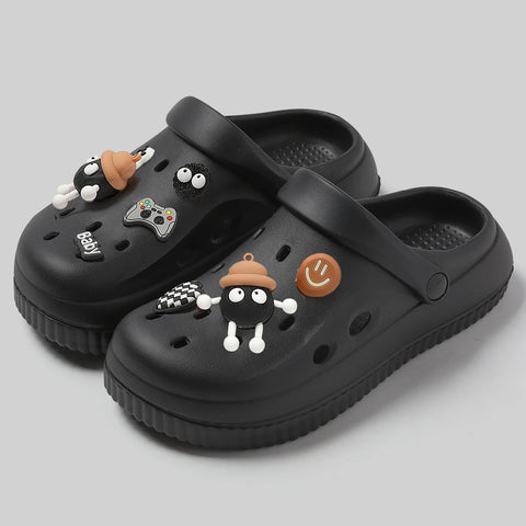 QYCKABY Minimalistische klompen sandalen voor mannen en vrouwen