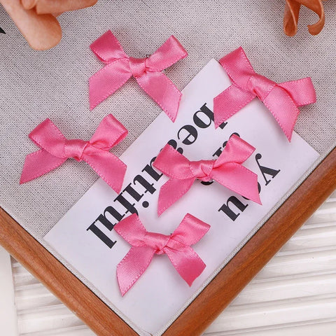 Y2K Girls Mini Hair Clips - Handmade Bow Hairpins and Accessories