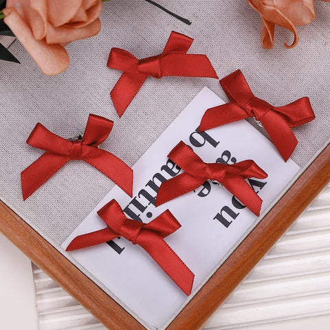 Y2K Girls Mini Hair Clips - Handmade Bow Hairpins and Accessories