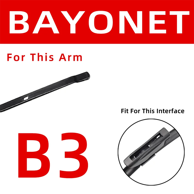 2025 New Style 11 Layers Rubber Car Wipers