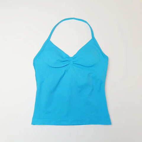 NCLAGEN Impact Longline Strappy Top Sports Yoga Vest