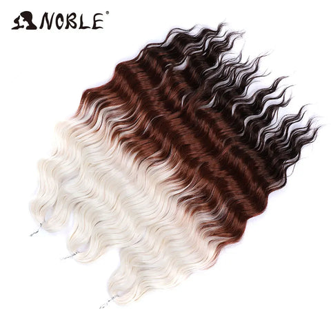Noble Hair Synthetic Loose Deep Wave 24" Braiding Hair Extensions
