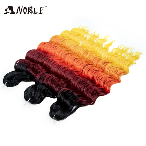 Noble Synthetic Hair Water Wave Twist Crochet Hair Extensions