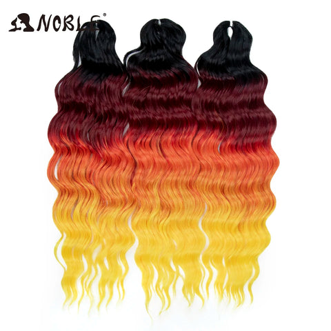 Noble Hair Synthetic Loose Deep Wave 24" Braiding Hair Extensions