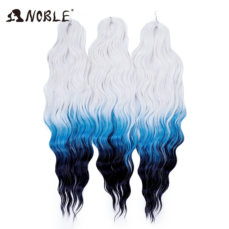 Noble Hair Synthetic Loose Deep Wave 24" Braiding Hair Extensions
