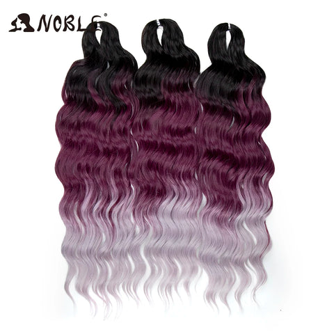 Noble Hair Synthetic Loose Deep Wave 24" Braiding Hair Extensions