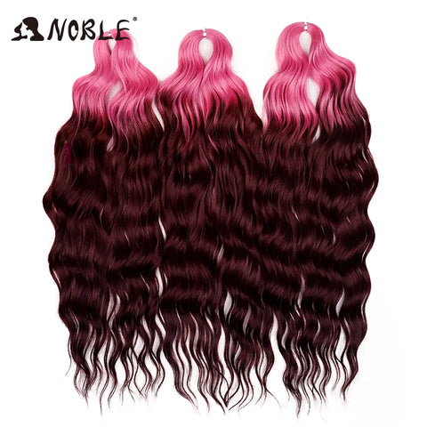 Noble Hair Synthetic Loose Deep Wave 24" Braiding Hair Extensions