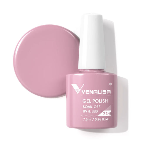Venalisa HEMA GRATIS Nagelgellak Glitter - French Nail Jelly Pink Nude Collectie