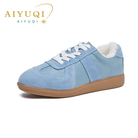AIYUQI Dames Sneakers van Echt Leer 2025