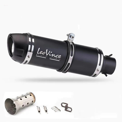 51mm Motorfiets Uitlaatdemperpijp LeoVince Escape Moto
