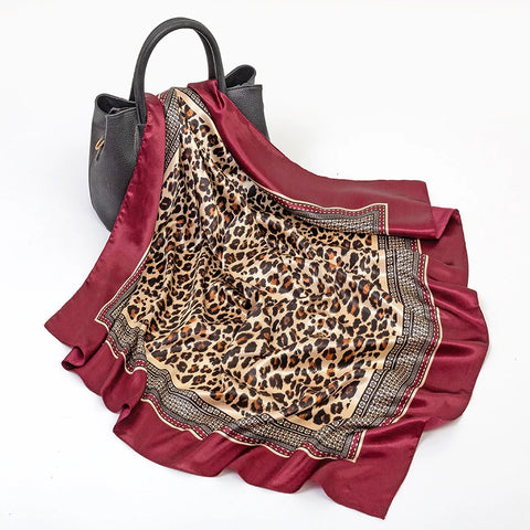 2024 Luxury Silk Shawl Square Scarf