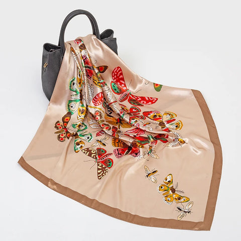 2024 Luxury Silk Shawl Square Scarf
