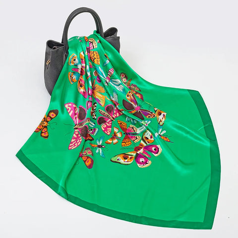 2024 Luxury Silk Shawl Square Scarf