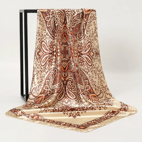 2024 Luxury Silk Shawl Square Scarf