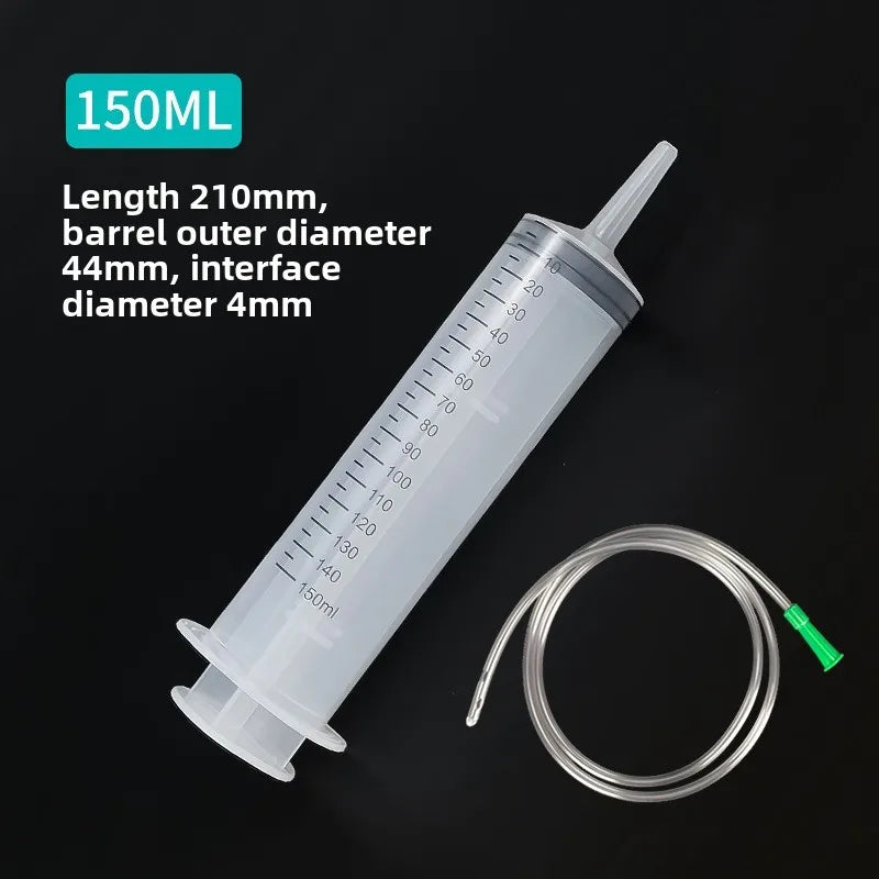 Large Capacity Syringes with Reusable Needle Barrel Oil Pump - Efficient Oil Extraction Tool