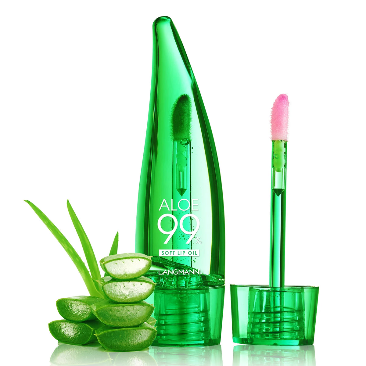 Langmannni Aloe Vera Moisturising Lip Gloss