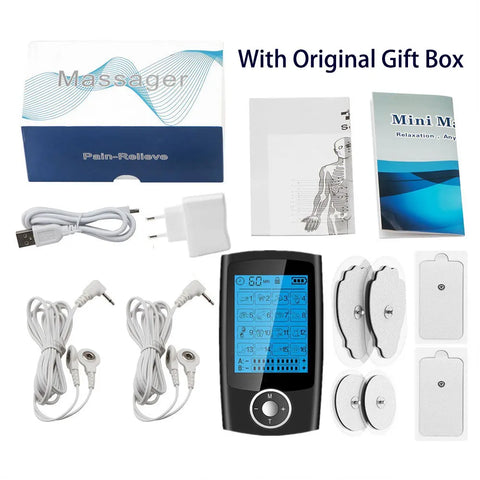 TENS Unit 16 Modes Electric EMS Muscle Stimulation Relax Body Massager