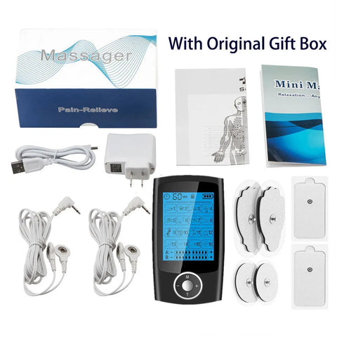TENS Unit 16 Modes Electric EMS Muscle Stimulation Relax Body Massager