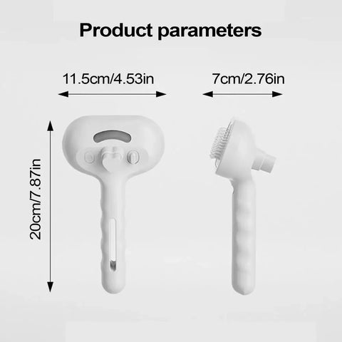 Pet Spray Hair Comb - Effective Hair Remover for Cats and Dogs