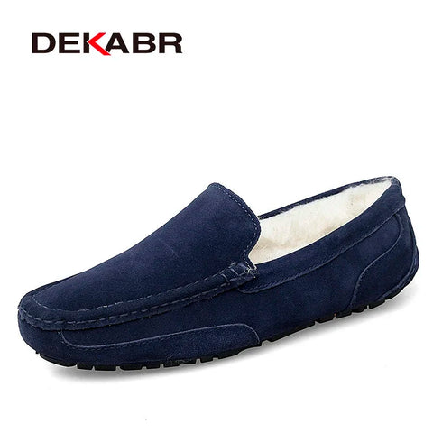 DEKABR Heren Loafers - Instappers van Echt Leer