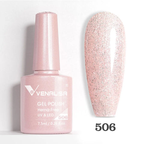 Venalisa VIP5 HEMA FREE Jelly Pink Nude Collection Nail Gel Polish