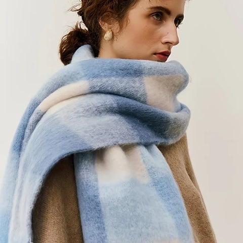 2025 Winter Thick Warm Cashmere Scarf for Women