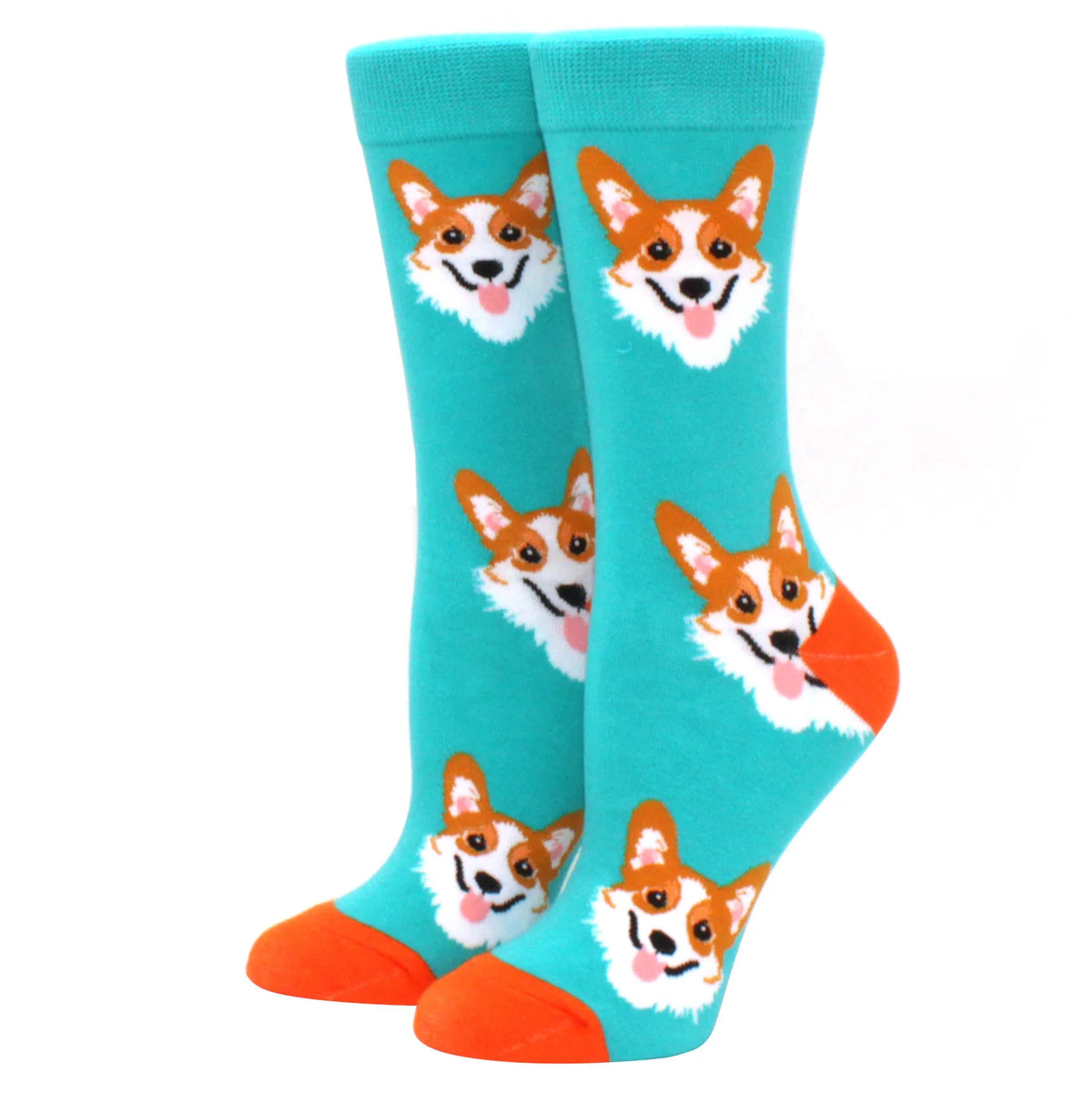 New Corgi Schnauzer Cartoon Happy Puppy Collection Socks for Men and Women