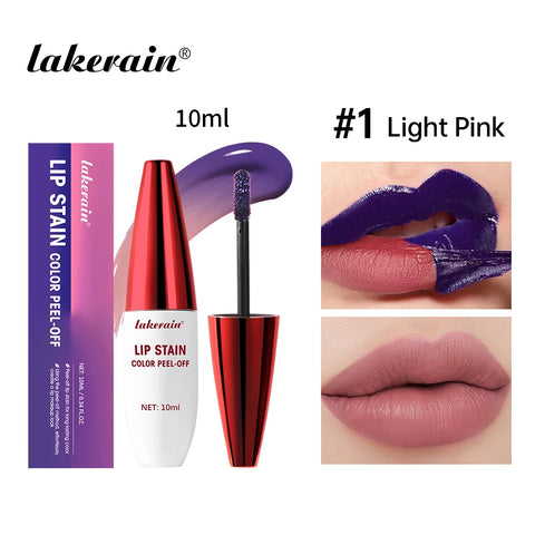 Water Resistant Lip Stain Peel Off - 24 Hours Matte Lipstick