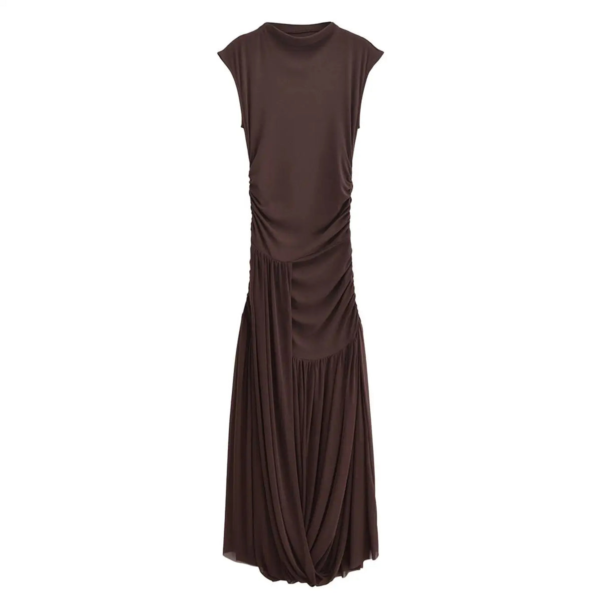 TFMLN Zomer Dames Lange Jurk - Elegante en Comfortabele Midi-jurk voor Elke Gelegenheid 