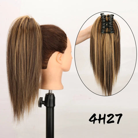 Synthetic 16Inch Claw Clip Ponytail Hair Extensions