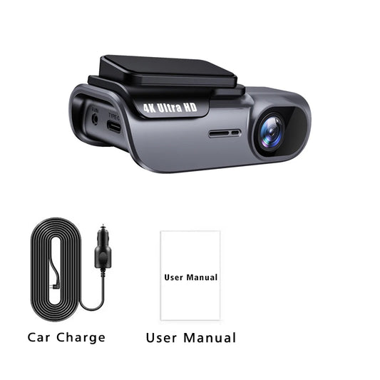 4K Ultra HD Dashcam met wifi en nachtzicht