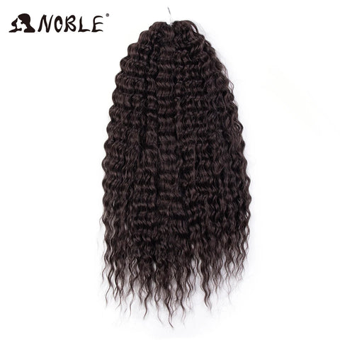 Noble Hair Synthetic Twist Crochet Curly Hair 24 Inch Ombre