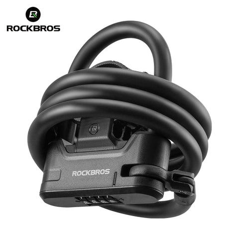 ROCKBROS Multi-Purpose Portable Scooter Lock - Durable Anti-Theft Protection for Bicycles and Helmets