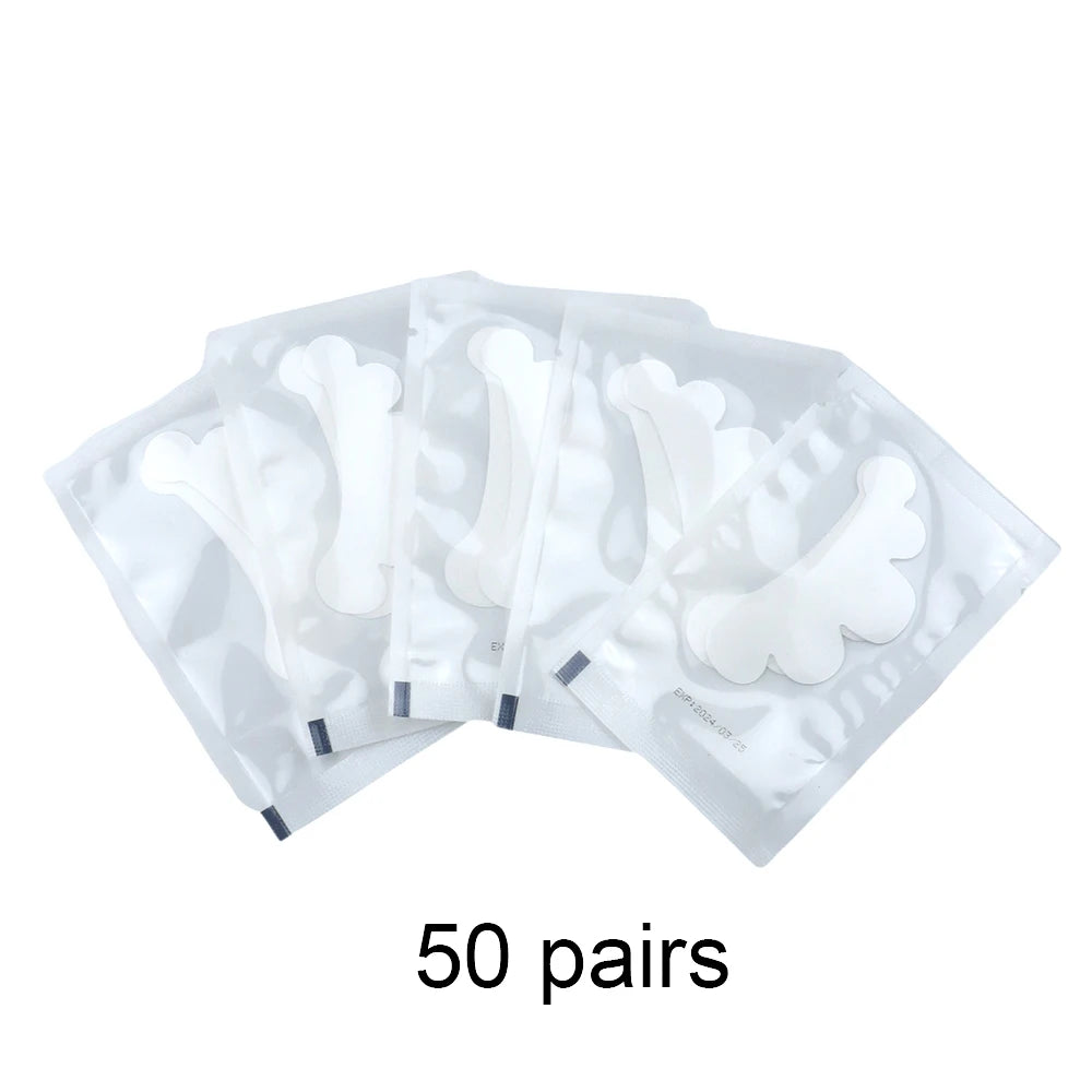 20/50 paar hydrogel oogstickers voor wimperextensions