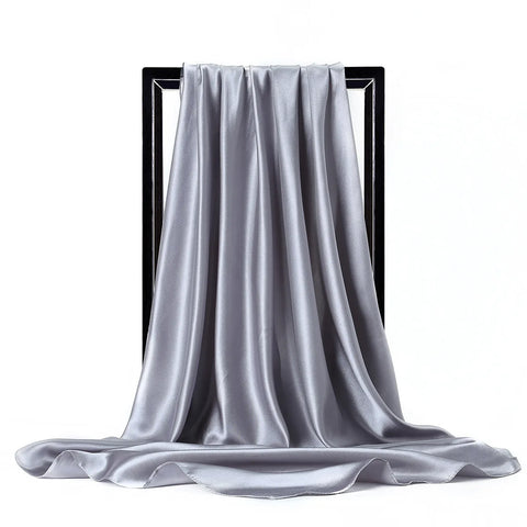 Elegant 90x90cm Silk Scarf for Stylish Women