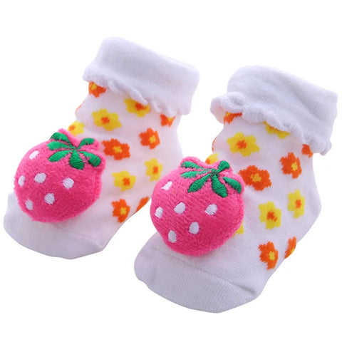 Schattige babysokjes met cartoondieren