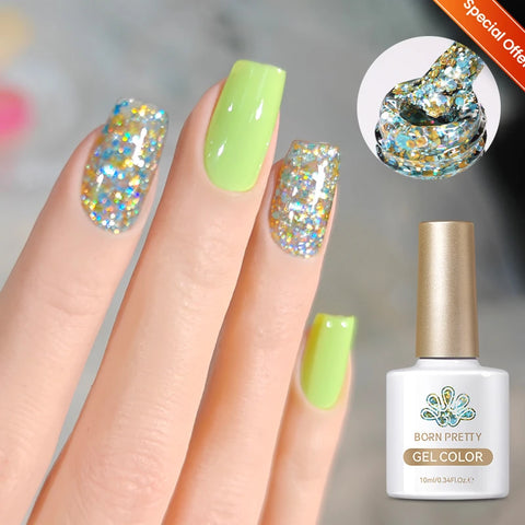 BORN PRETTY 10ml Mint Chocolate Cat Magnetic Gel Nail Polish